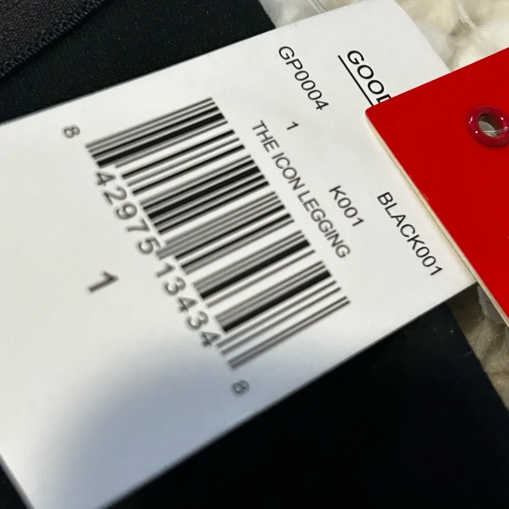 NWT - Good American Active Essential The Icon Legging 1 S 81